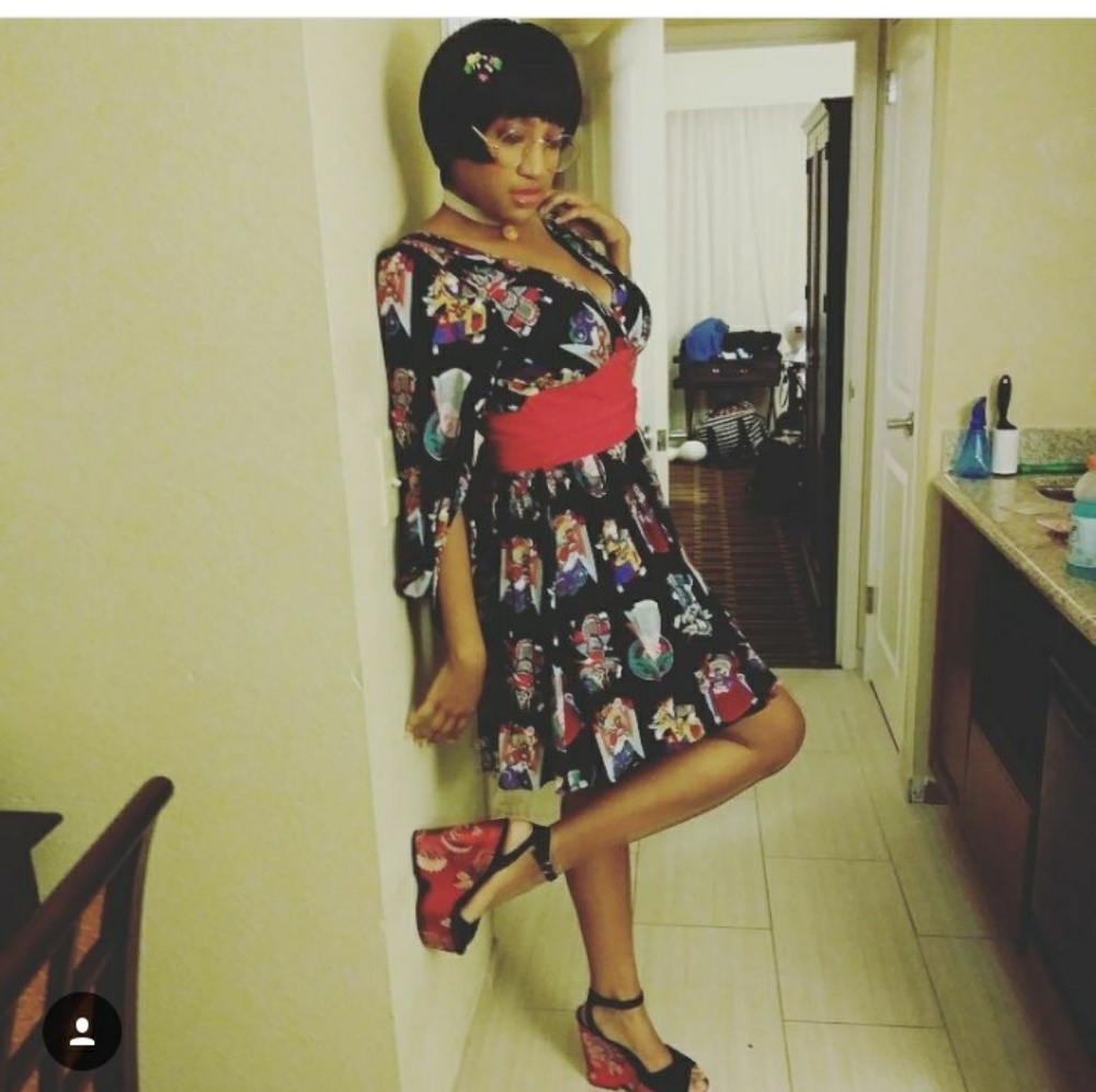 Vintage kimono style dress